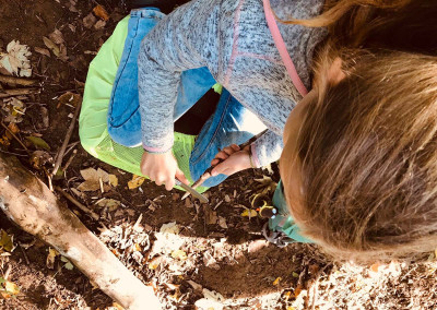 Wildniscamp für die Ferienzeit von Kindern