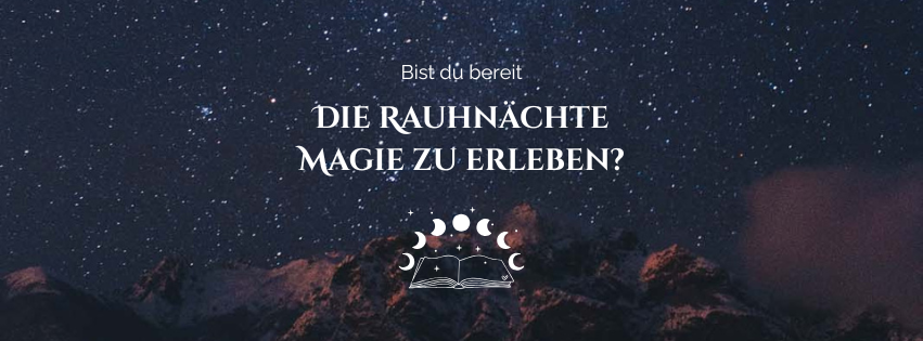 Banner Rauhnächte Banner für die Rauhnächte